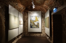 Obrazy Małgorzaty Kaczmarskiej z cyklu "Ślad".