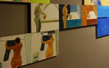 Małgorzata Kaczmarska, obrazy z cyklu "Czynności zwykłe".